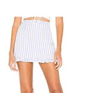 Superdown Regina Frill Skirt NEVER BEEN WORN